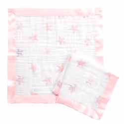 aden + anais S3500 baby blanket Pink, White 40 x 40 cm Girl