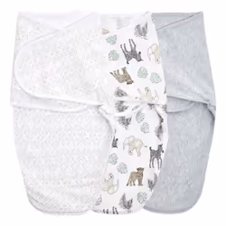 aden + anais Essentials, Swaddle blanket, Multicolour, Pattern, Boy/Girl, Machine wash, Velcro closure