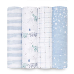aden + anais Boutique Cotton Muslin Swaddles 4 Pack