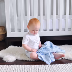 aden + anais AMSC30006 swaddle Swaddle blanket L Blue, White