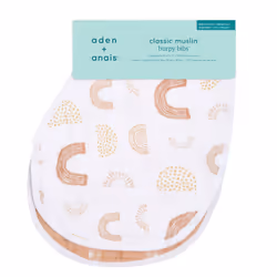 aden + anais Boutique Cotton Muslin Burpy Bibs 2 Pack
