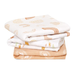 aden + anais AMSC30016 swaddle Swaddle blanket L Beige, White