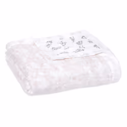 aden + anais ADBS10007, Receiving blanket, Multicolour, White, Boy/Girl
