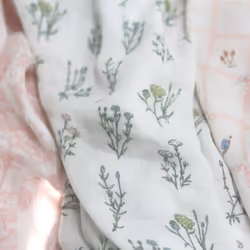 aden + anais ASWS30008 swaddle Swaddle blanket Multicolour, White