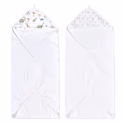 aden + anais EHTC20025, Multicolour, White, Cotton, Pattern, Hand wash/machine wash, Boy/Girl, 300 mm