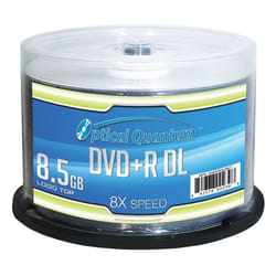 Optical Quantum OQDPRDL08LT-50 blank DVD 8.5 GB DVD+R DL 50 pc(s)