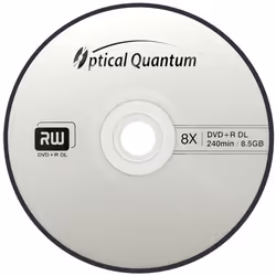 Optical Quantum OQDPRDL08LT-50 blank DVD 8.5 GB DVD+R DL 50 pc(s)