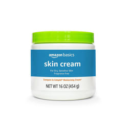 Amazon Basics Ultra Moisturizing Skin Cream for Dry  Sensitive Skin Dermatologist Tested Fragrance Free 16 Ounce 1 Pound Pack of 1 Previously Solimo