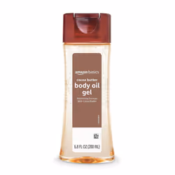 Amazon Basics Body Oil Gel with Cocoa Butter Paraben Free 68 Fl Oz Pack of 1 Previously Solimo