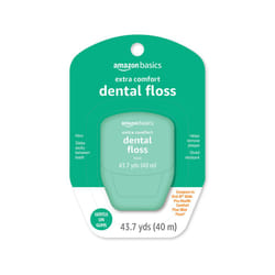 Amazon Basics Extra Comfort Mint Dental Floss  40 M  1 Pack