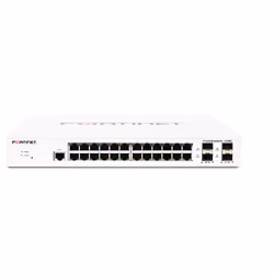Fortinet L2 Switch - 24 x GE RJ45 ports, 4 x GE SFP slots, Fanless, FortiGate switch controller compatible., Managed, L2, Gig ...