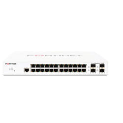 Fortinet L2 Switch - 24 x GE RJ45 ports, 4 x GE SFP slots, Fanless, FortiGate switch controller compatible.