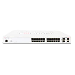 Fortinet L2+ managed POE switch with 24GE +4SFP, 24port POE with max 370W limit and smart fan temperature control