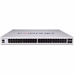 Fortinet 448E-FPOE, Gigabit Ethernet (10/100/1000), Power over Ethernet (PoE), Rack mounting, 1U