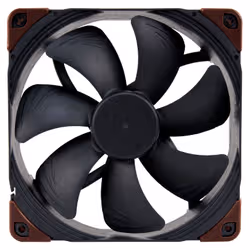 Noctua NF-A14 INDUSTRIALPPC-2000 Computer case Fan 14 cm Black, Brown 1 pc(s) - Additional view 3