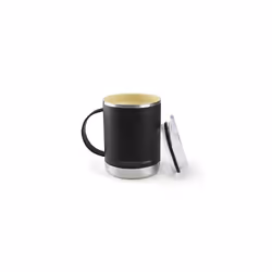 Asobu Ultimate Stainless Steel Ceramic Inner Coating Insulated Mug 12 Ounce (Black)