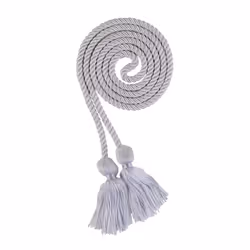 Class Act Graduation Honor Cords  Silver