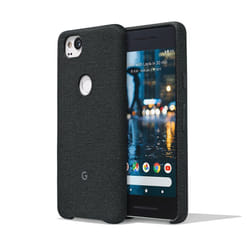Google Pixel 2 Phone Case Cover Tailored Fabric Active Edge Compatible - Carbon