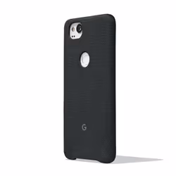Google Pixel 2 Phone Case Cover Tailored Fabric Active Edge Compatible - Carbon
