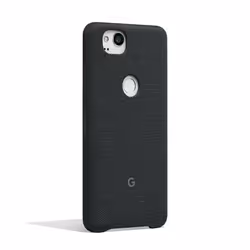 Google Pixel 2 Phone Case Cover Tailored Fabric Active Edge Compatible - Carbon