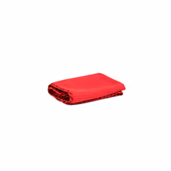 MIC707 Waffle Weave Glass and Window Microfiber Towel Red 24 x 16