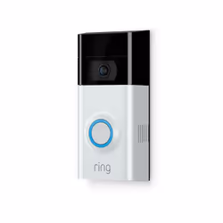 Ring Doorbell 2, Black, Grey, 160°, 1080p, Wired, AC, Battery, 8 - 24 V