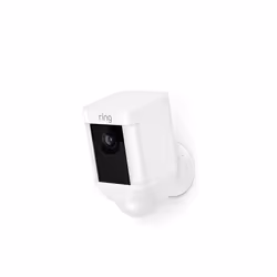 Ring Cam Battery, IP security camera, Outdoor, Wireless, Wall, White, Box