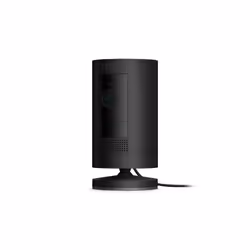 Ring Stick Up Cam Plug-In, IP security camera, Indoor & outdoor, Wireless, 2400 MHz, Desk/Wall, Black