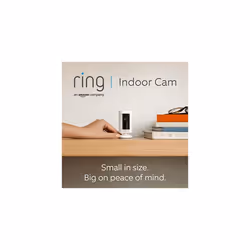 Ring Indoor Cam by Amazon | Compact Plug-In HD security camera with Two-Way Talk, Works with Alexa | With 30-day free trial o ...