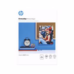 HP Everyday A4 Photo paper, 210 x 297 mm - White, 100 Sheets