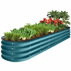 Best Choice Products SKY7340 raised garden bed Vegetable bed Blue