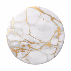 PopSockets Gold Lutz Marble, Mobile phone/Smartphone, Gold, Marble colour