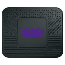 FANMATS 10005 Sacramento Kings Back Row Utility car Mat - 1 Piece - 14in x 17in  All Weather Protection  Universal Fit  Molded Team Logo