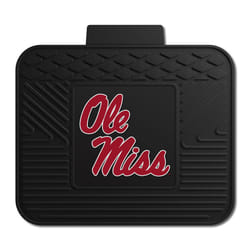 FANMATS 11779 Ole Miss Rebels Back Row Utility car Mat - 1 Piece - 14in x 17in  All Weather Protection  Universal Fit  Molded Team Logo