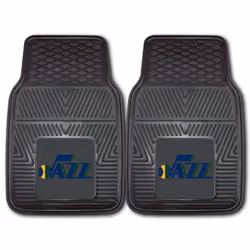 Fanmats 11807 NBA Utah Jazz Front Row Vinyl Heavy Duty Car Mat - 2 Piece