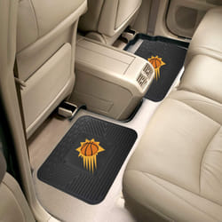 FANMATS NBA Phoenix Suns Vinyl 2-Pack Utility Mats   Black  14""""x17""""