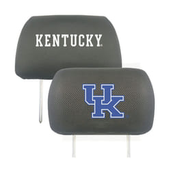 FANMATS 12575 Kentucky Wildcats Embroidered Head Rest Cover Set - 2 Pieces