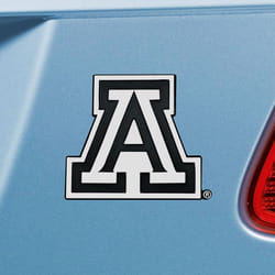 Arizona Wildcats Auto Emblem Premium Metal Chrome Special Order