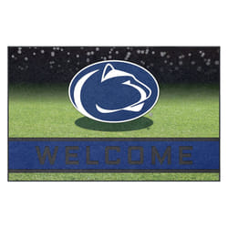 FANMATS 19972 Penn State Nittany Lions Crumb Rubber Outdoor Door Mat - 18in. x 30in.  Team Color