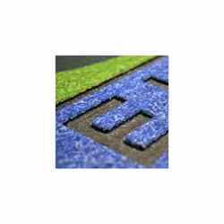 FANMATS 19972 Penn State Nittany Lions Crumb Rubber Outdoor Door Mat - 18in. x 30in.  Team Color