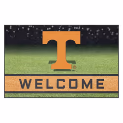 FANMATS 19993 Team Color Crumb Rubber University of Tennessee Door Mat 1 Pack 18"""" x 30""""