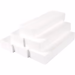 Juvale 6 Pack Foam Blocks for Crafts - 12x4x2 inch Polystyrene Brick R