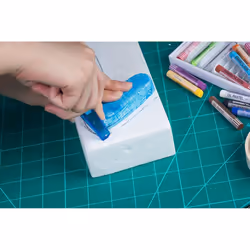 Juvale 6 Pack Foam Blocks for Crafts - 12x4x2 inch Polystyrene Brick R