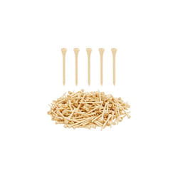 300-Pack Bulk Tall Wooden 2-3/4 Long Bamboo Golf Tees for Golf Club Courses, Country Club, Golfing Practice, Sports Tournaments, DIY Arts and Crafts