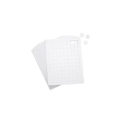 12 Pack Small White Adhesive Foam Squares 3D Effect for DIY Crafts, Scrapbooking, Dual-Adhesive Mounts, Backing Dots (1 cm, 1056 Pieces)