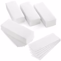 Juvale 400-Pack Wax Strips for Body and Facial Hair Removal - Non-Woven Depilatory Paper Sheets  Customizable Size  Smooth Su ...