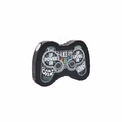 Small Video Game Controller Pinata for Birthday Gamer Party Decorations, 16.5 x 11 x 3 Inches