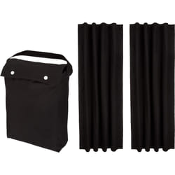Amazon Basics Portable Blackout Curtain Shade with Suction Cups  50"" x 78""  2-Pack  Black