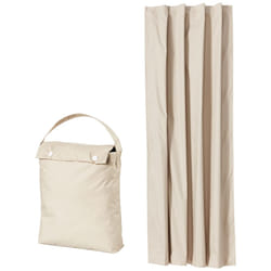 Amazon Basics Portable Blackout Curtain Shade with Suction Cups  50"" x 78""  1-Pack  Beige