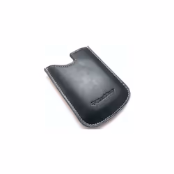 Genuine BlackBerry Black Leather Pocket Case Pouch - HDW-14090-002 (Bulk Packed)